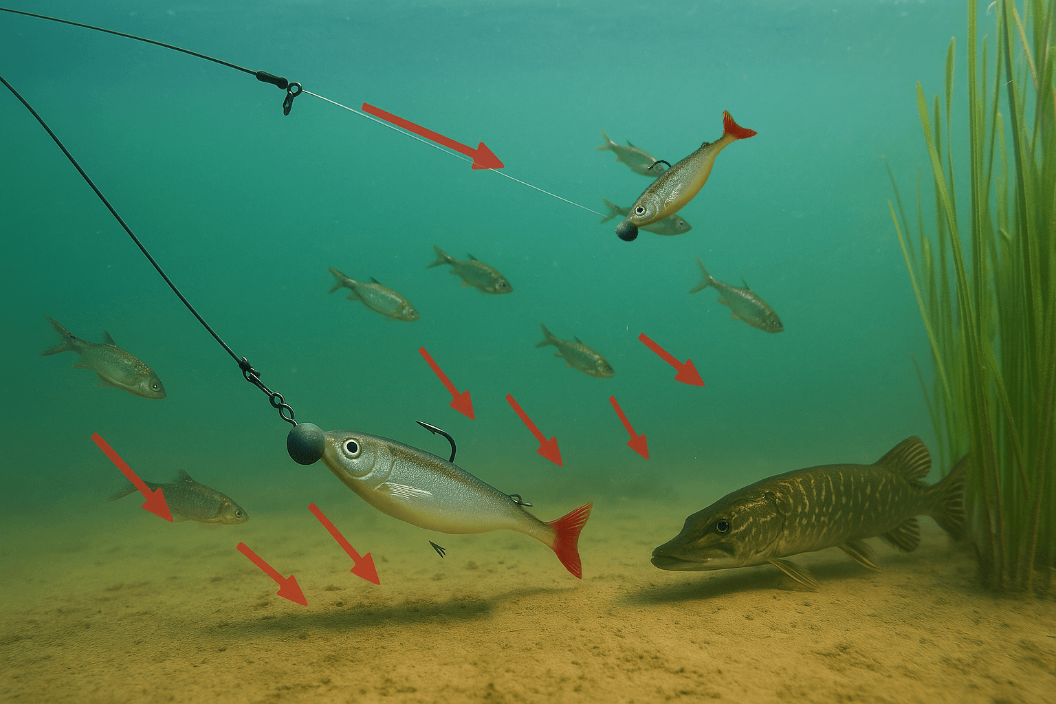 Gummifisch am Jig – Bodenkontakt & Doppelschlag – Carp2Pike