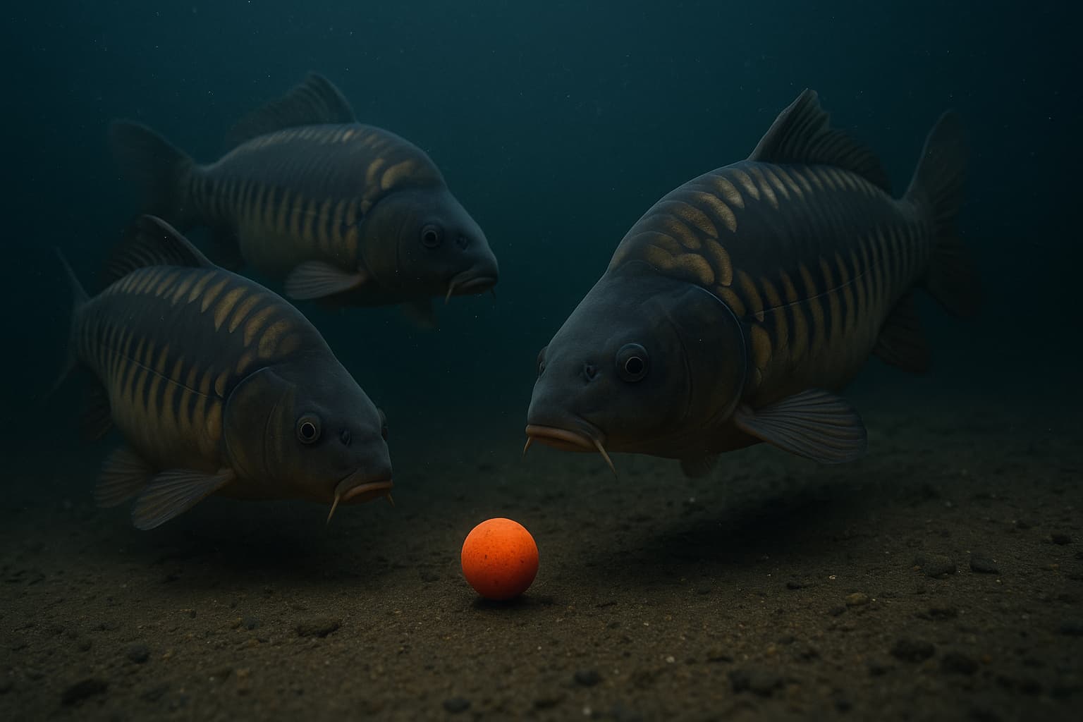 Winter: tiefe, ruhige Bereiche – Single Hookbaits zur Mittagszeit